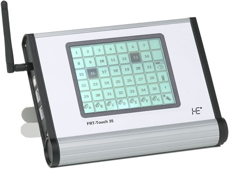 Sende-Empfangsstation FRT-Touch 35 als Tischgerät mit Touch-LCD